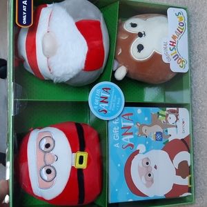 A Gift for Santa Squishmallows 4 piece set